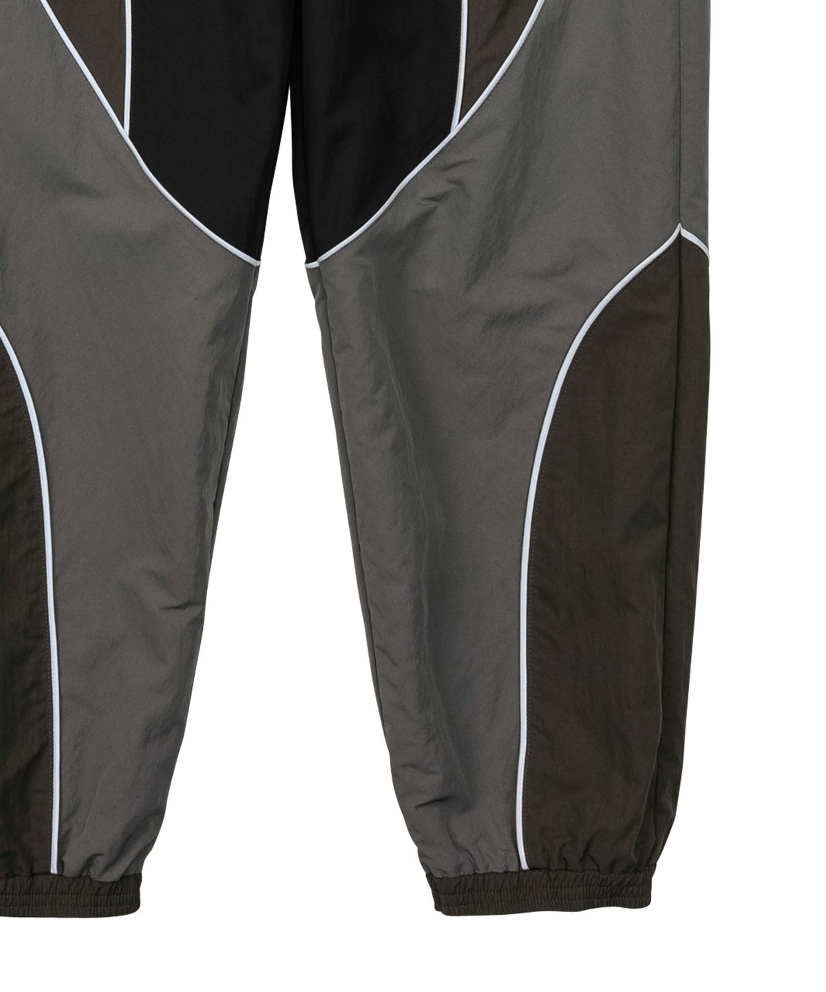 아조바이아조(AJOBYAJO) Multi Color Nylon Athletic Pants [CHARCOAL]