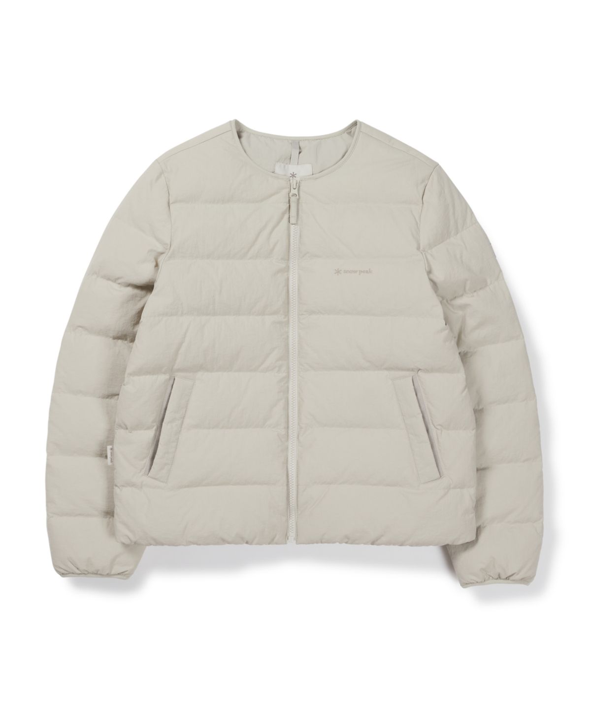 스노우피크 어패럴(SNOWPEAK APPAREL) 랜드 여성 경량 다운 자켓 (S26WWGDJ61) Light Beige