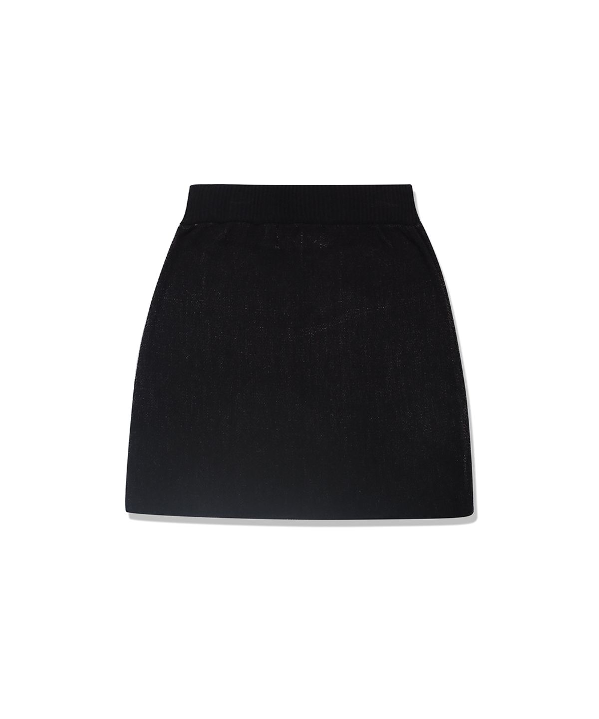 메인부스(MAINBOOTH) Rafflesia Knitted Skirt(BLACK)