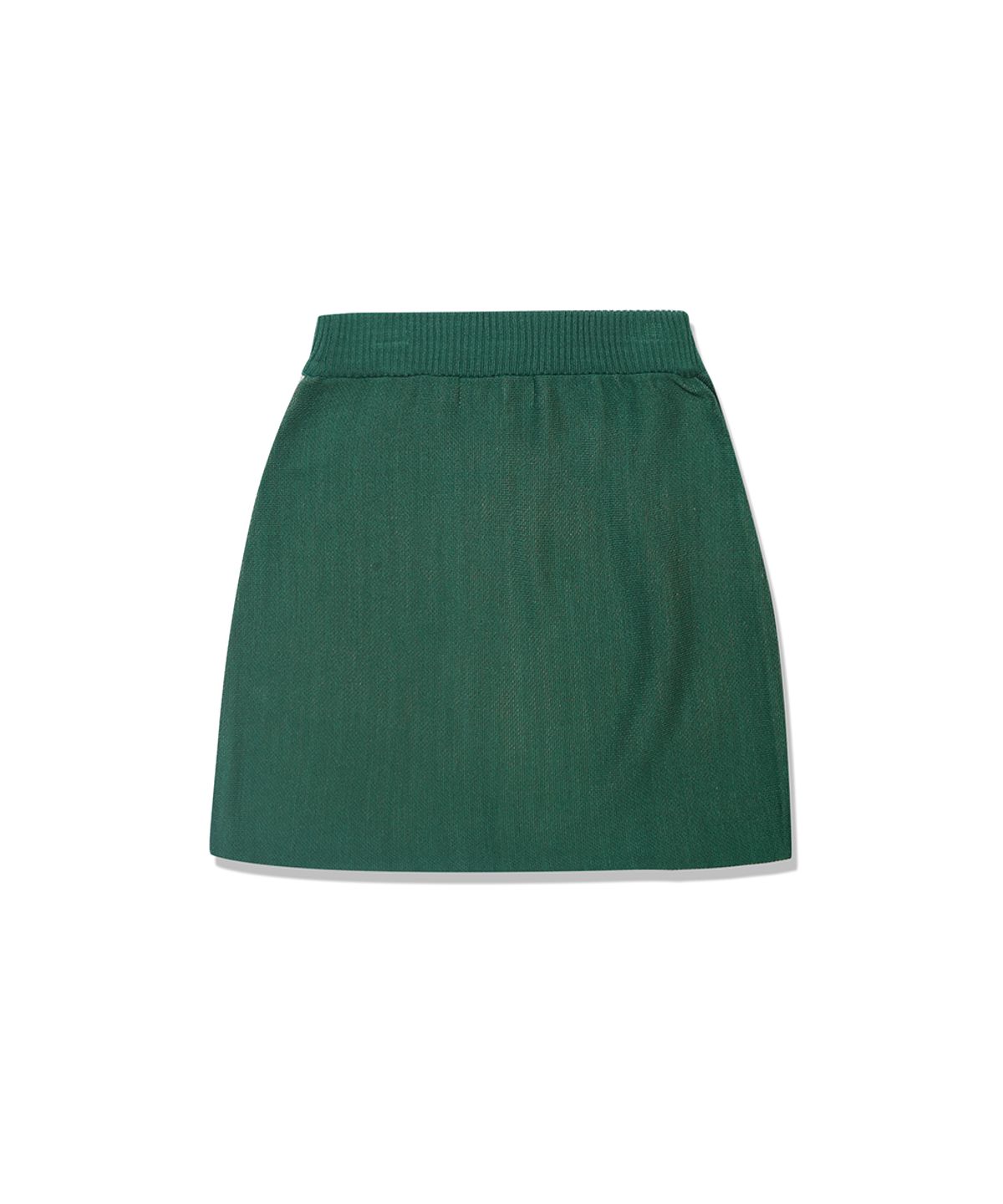 메인부스(MAINBOOTH) Rafflesia Knitted Skirt(GREEN)