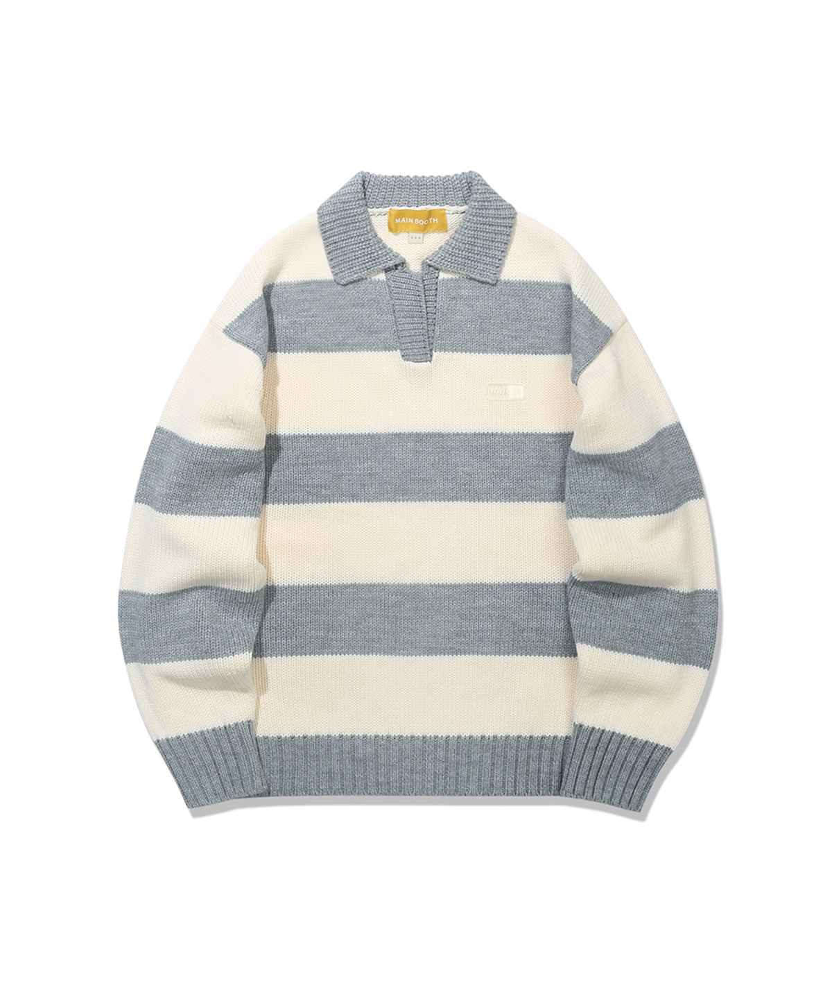메인부스(MAINBOOTH) Traveler Oversized Sweater(GRAY)