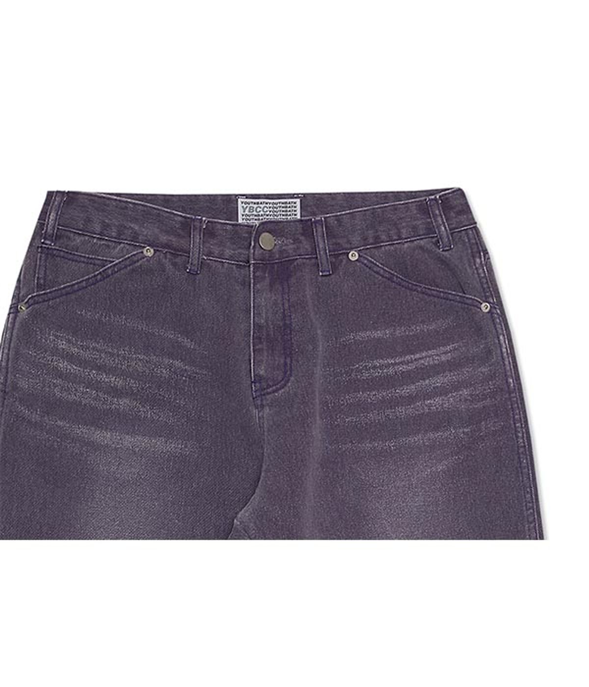 유쓰배쓰(YOUTHBATH) SAND WASHING DENIM_PURPLE