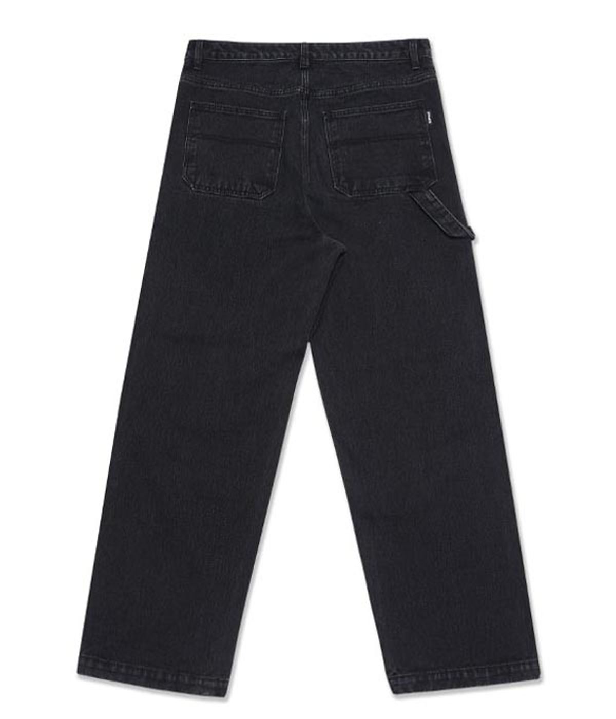 유쓰배쓰(YOUTHBATH) STITCH WIDE DENIM_BLACK