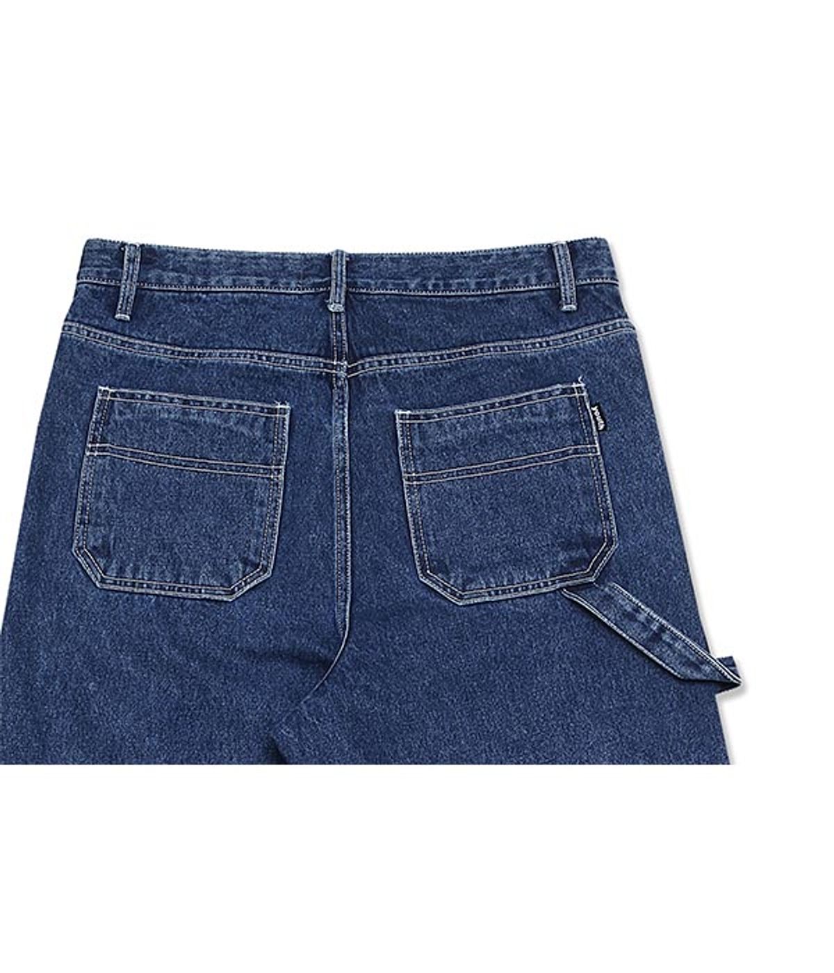 유쓰배쓰(YOUTHBATH) STITCH WIDE DENIM_BLUE