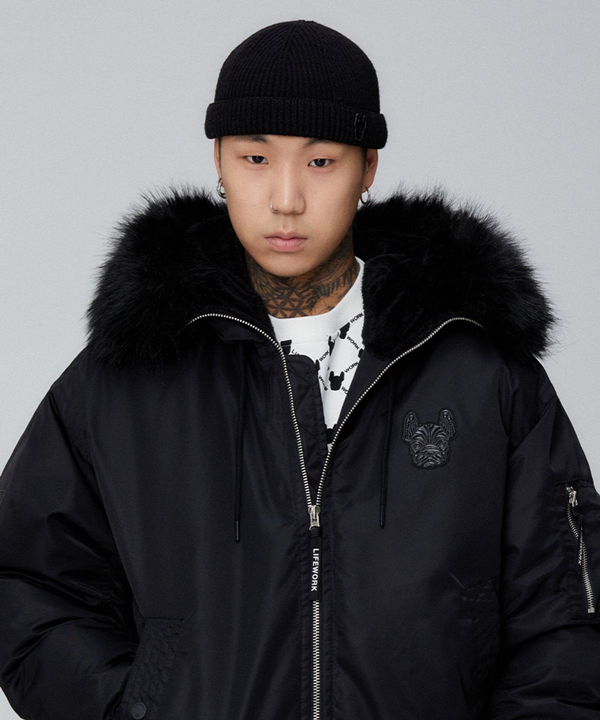 라이프워크(LIFEWORK) 라독 와치캡 비니