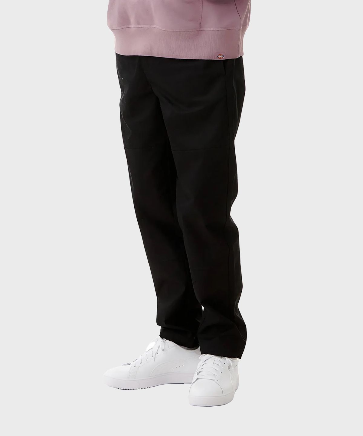 디키즈(DICKIES) 레귤러 오픈 헴 팬츠 Black