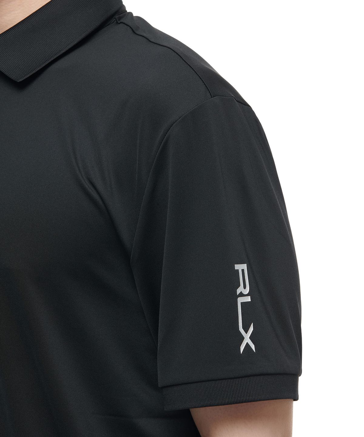 폴로 랄프 로렌 골프(POLO RALPH LAUREN GOLF) 커스텀 슬림핏 퍼포먼스 폴로 셔츠 - 블랙