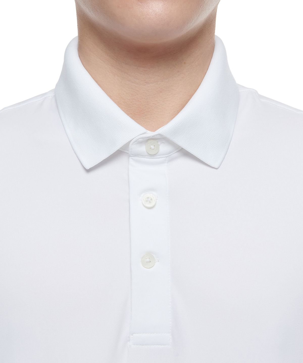 폴로 랄프 로렌 골프(POLO RALPH LAUREN GOLF) 커스텀 슬림핏 퍼포먼스 폴로 셔츠 - 화이트