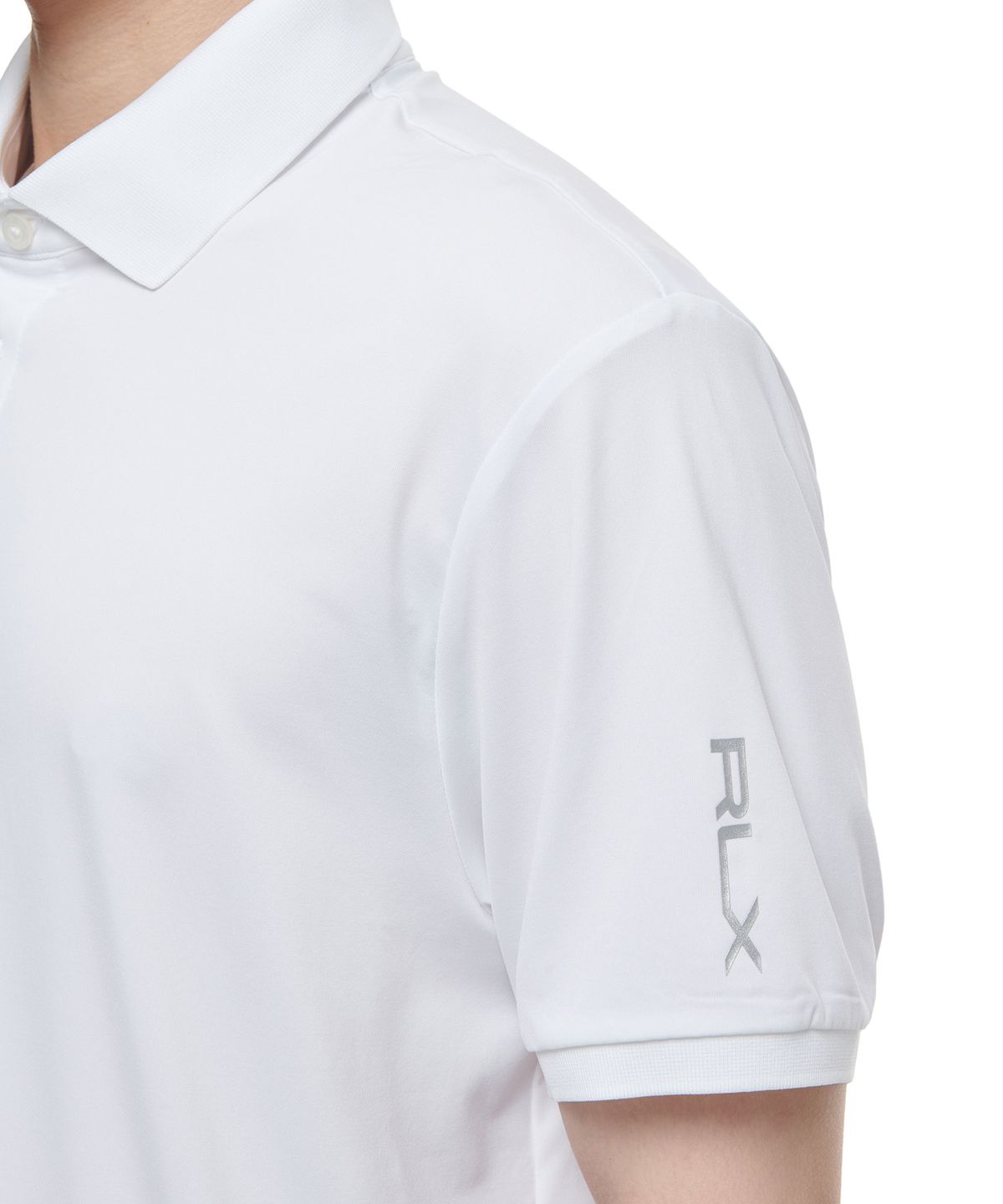 폴로 랄프 로렌 골프(POLO RALPH LAUREN GOLF) 커스텀 슬림핏 퍼포먼스 폴로 셔츠 - 화이트