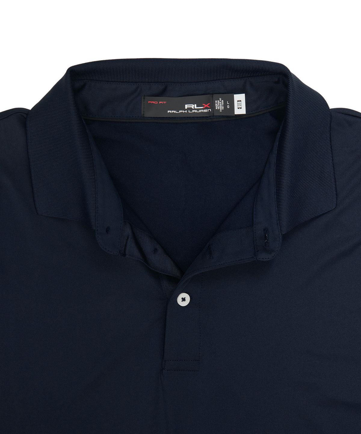폴로 랄프 로렌 골프(POLO RALPH LAUREN GOLF) 커스텀 슬림핏 퍼포먼스 폴로 셔츠 - 네이비