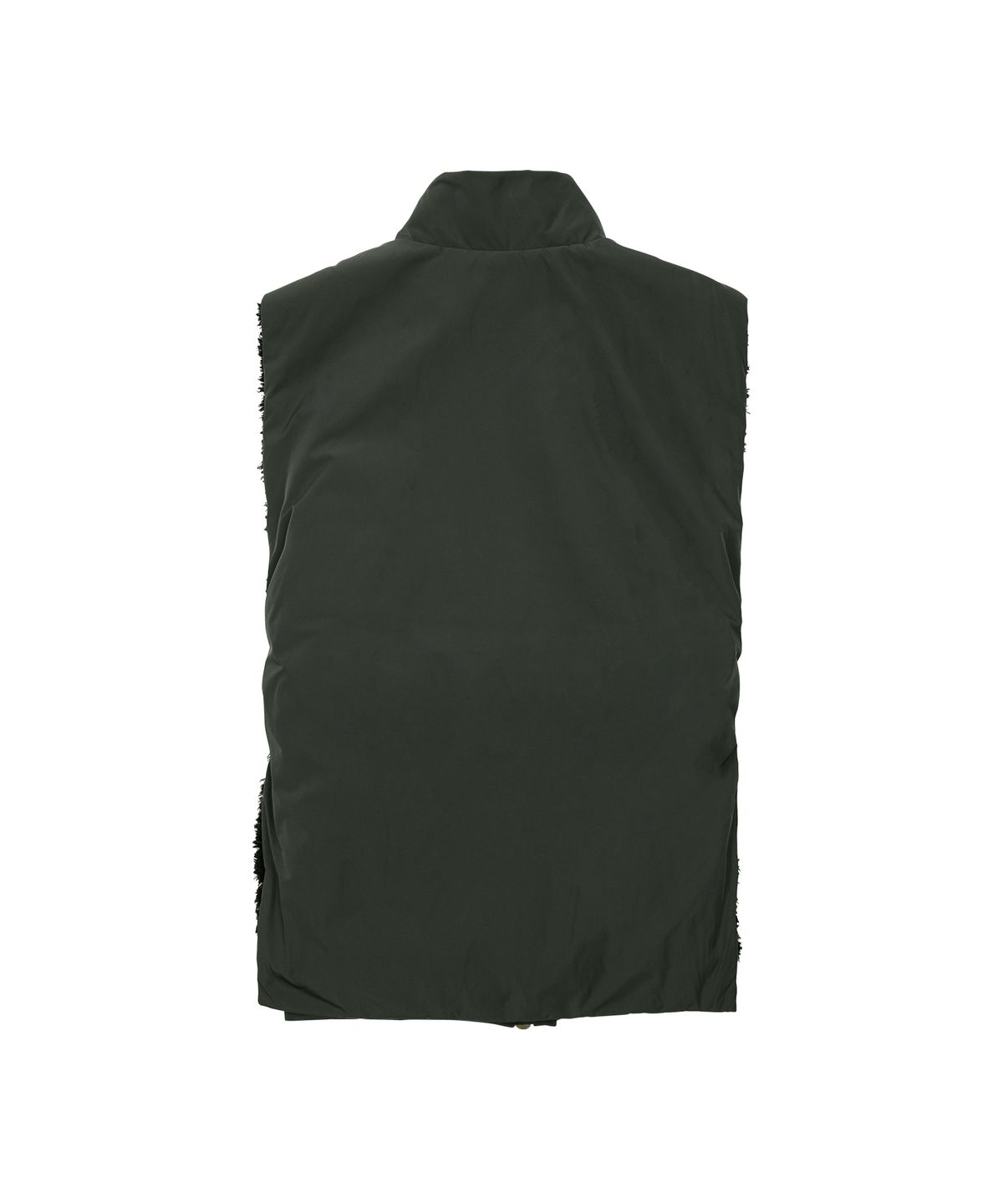 아조바이아조(AJOBYAJO) Strap Fake Fur Vest [KHAKI]