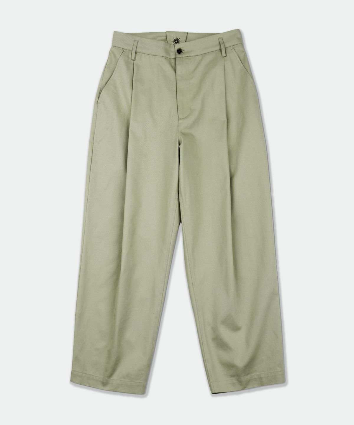 가든익스프레스(GARDEN EXPRESS) ONE TUCK WIDE PANTS (light khaki)
