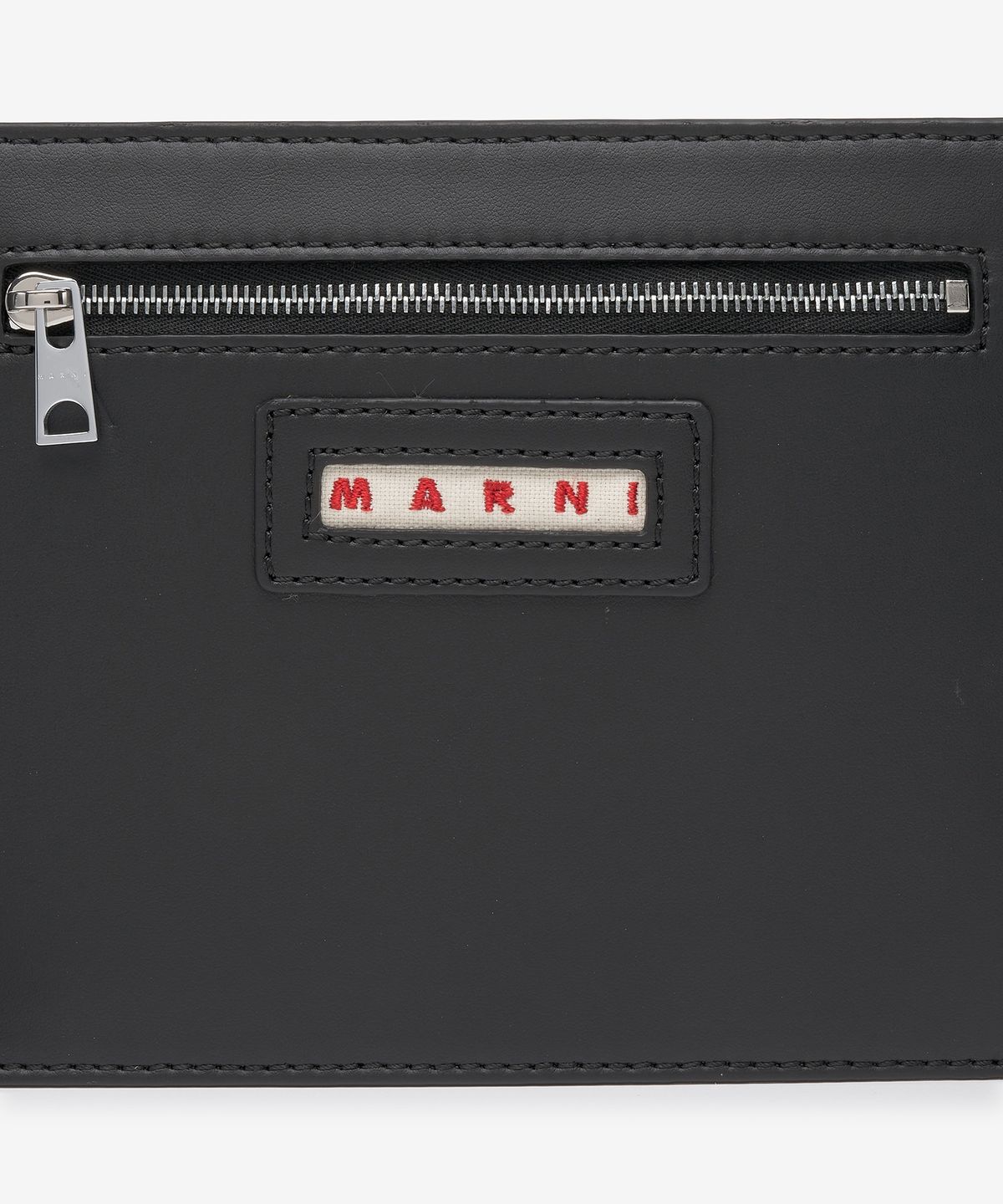 마르니(MARNI) 자카드 토트백 - 다크 올리브:블랙:릴리 화이트 / SHMQ0045A0P4602ZO247