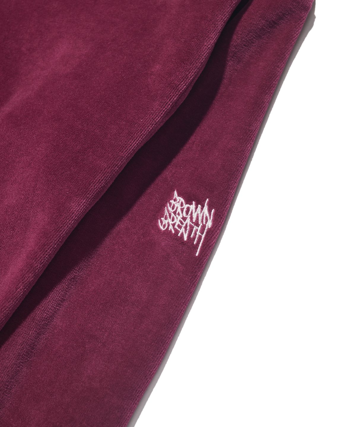 브라운브레스 키즈(BROWNBREATH KIDS) KIDS VELOUR ANORAK - CHERRY