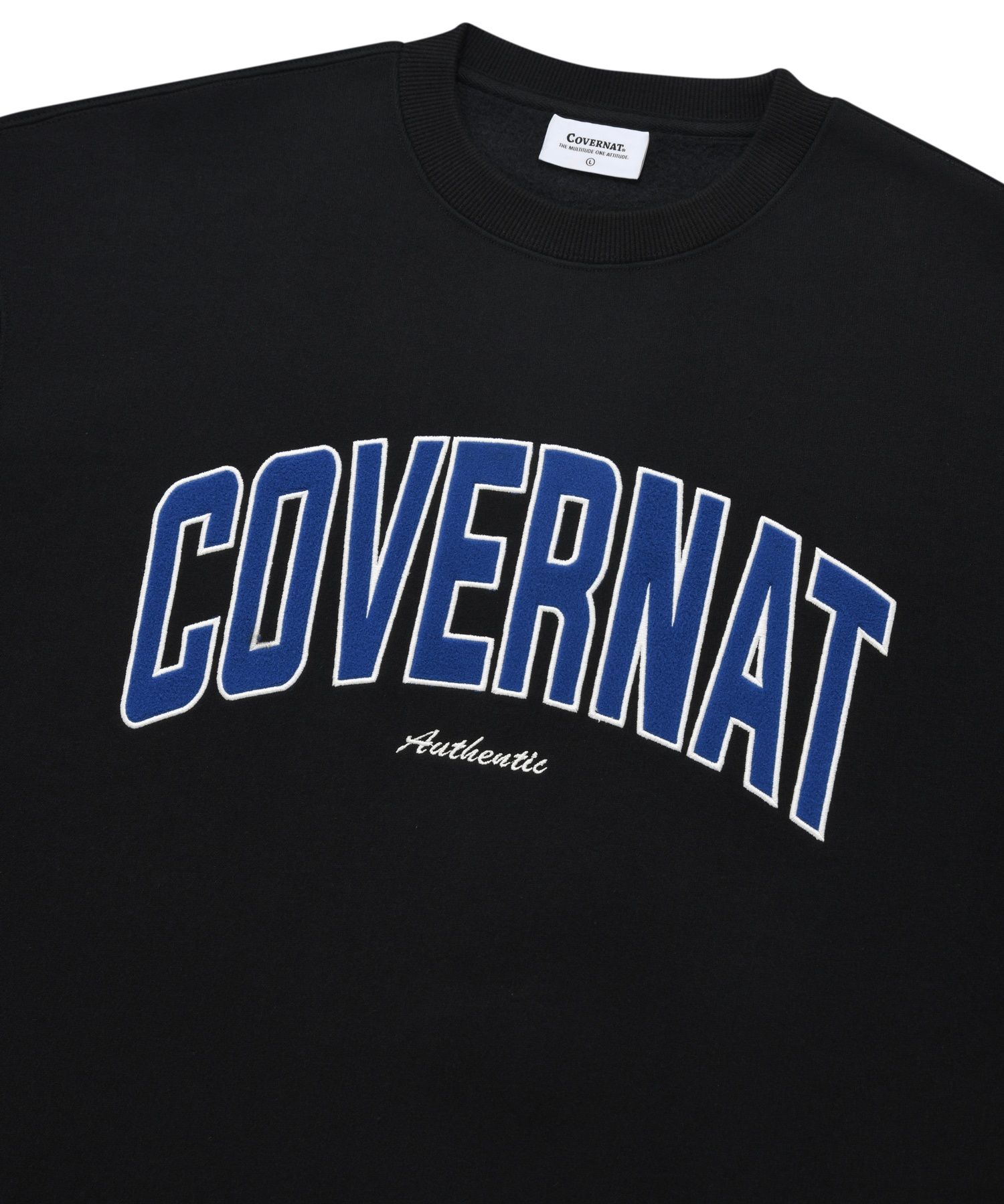 スウェット・トレーナー COVERNAT Arch Logo Long Sleeve 5MM336 COVERNAT トレーナー スウェット 「COVERNAT」ARCH LOGO