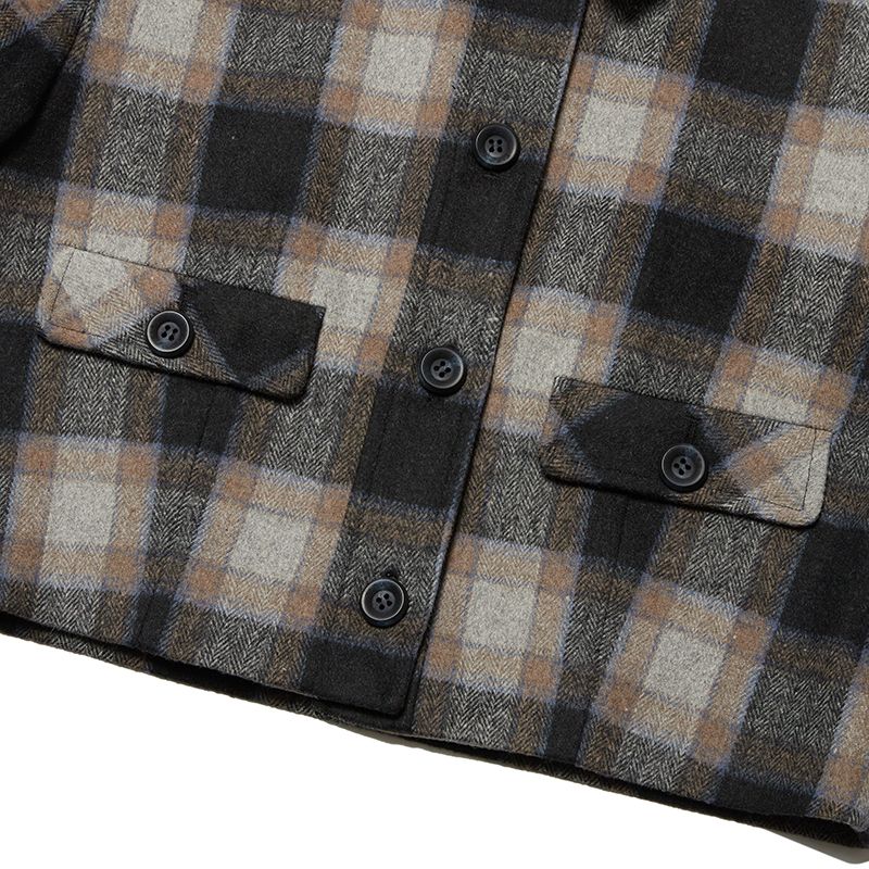アウターその他 KIRSH Small Check Crop Jacket Brown KKQWCJK501M MUSINSA | KIRSH Small Check Crop Jacket [Grey]