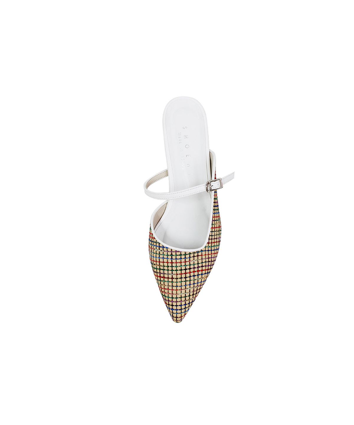 슈하이(SHOEHI) 컬러 체크 블로퍼 L0301 (2 Colors)