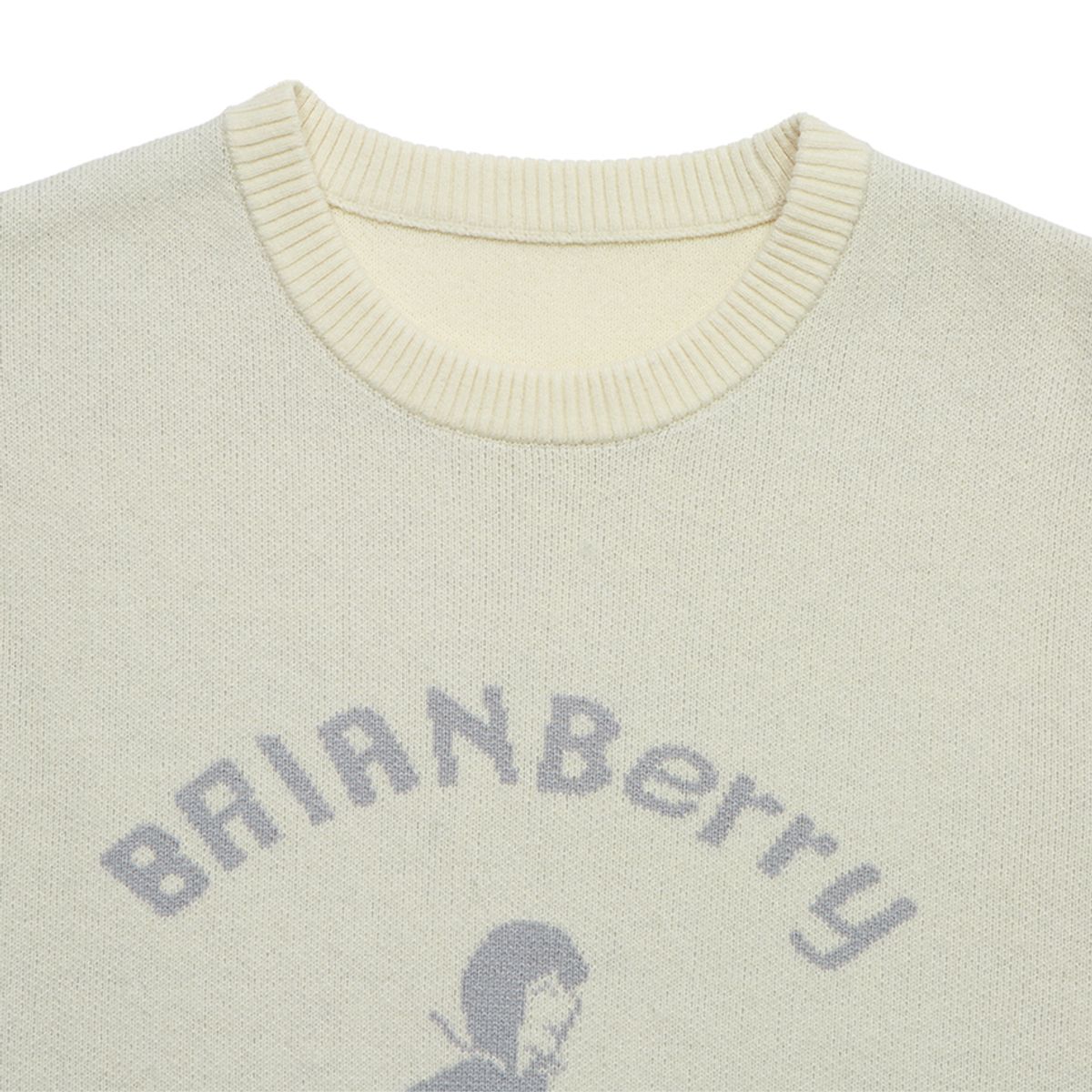 브라이언베리(BRIAN BERRY) GAD BERRYMAN SWEATER_CREAM