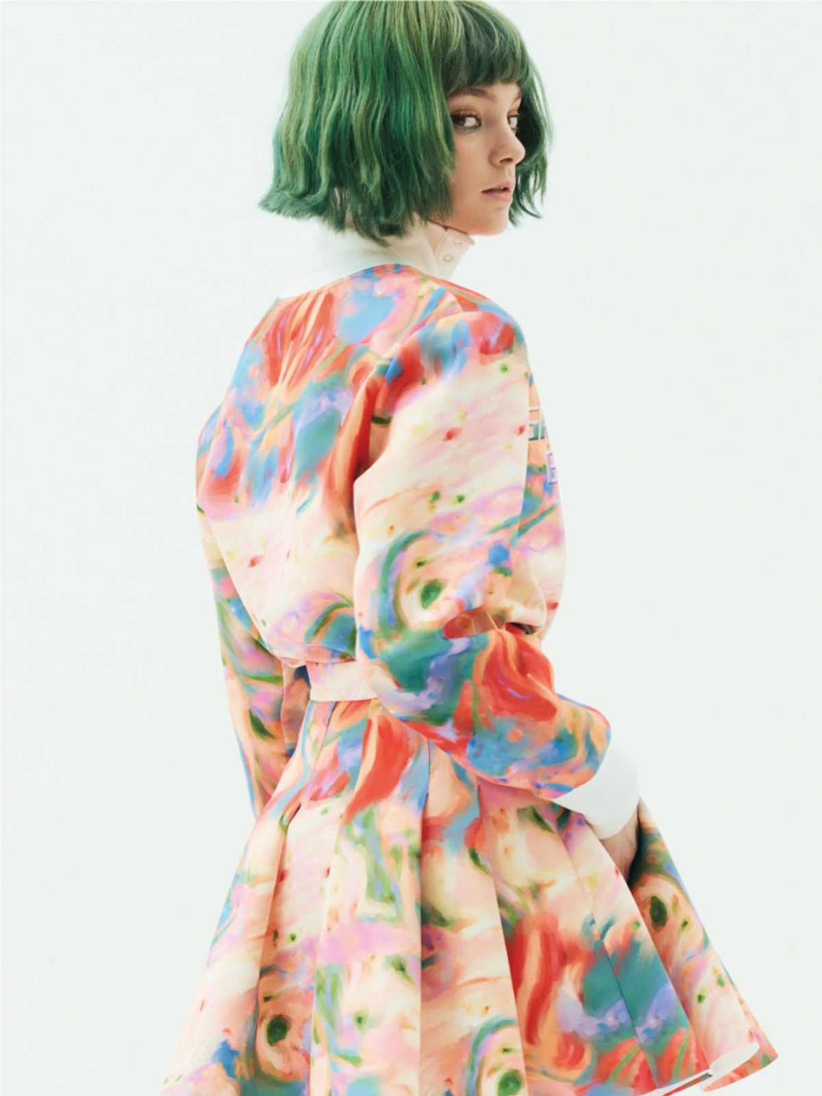 그리디어스(GREEDILOUS) Tilda Liquid Print Sweatshirt LIQUID PE