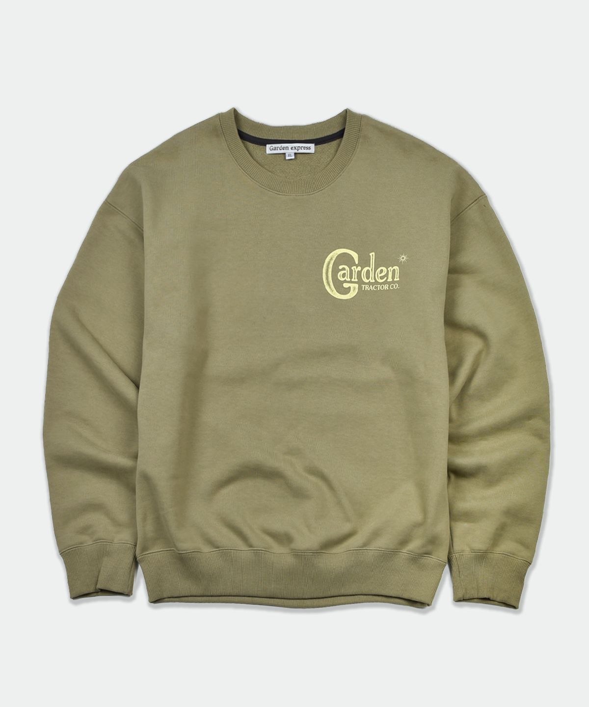 가든익스프레스(GARDEN EXPRESS) GARDEN GRAPHIC SWEATSHIRT (khaki)
