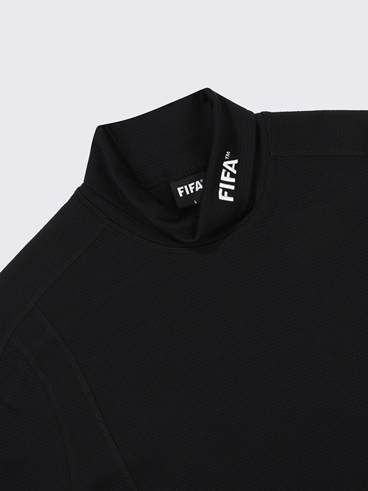피파 1904(FIFA 1904) 하이넥 티셔츠 블랙(FF23TL02U_160)