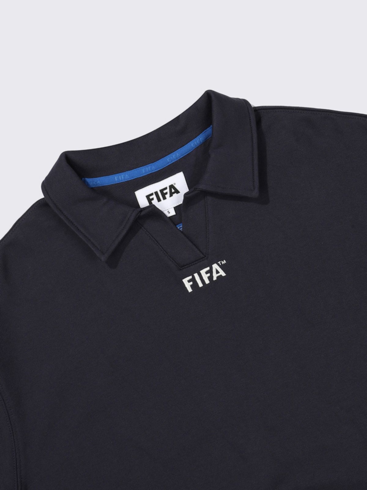 피파 1904(FIFA 1904) 에센셜 우먼스 카라 맨투맨 네이비(FF23MC01W_240)