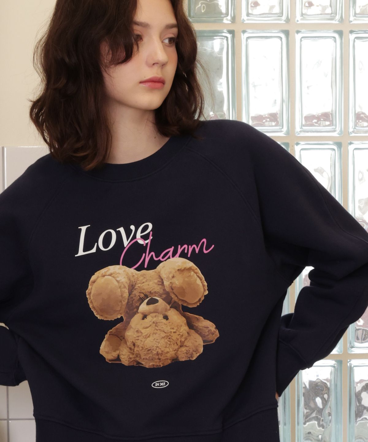 러브참(LOVECHARM) [에드 베어 맨투맨] ED Bear MTM