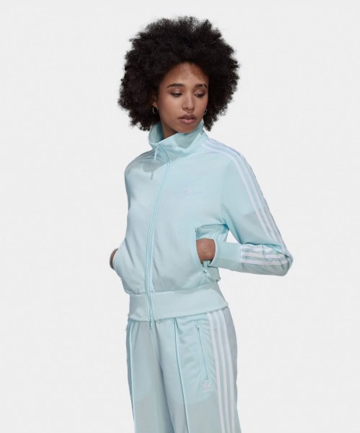 아디다스(ADIDAS) 파이어버드 트랙탑 W - 스카이블루 / HQ7157
