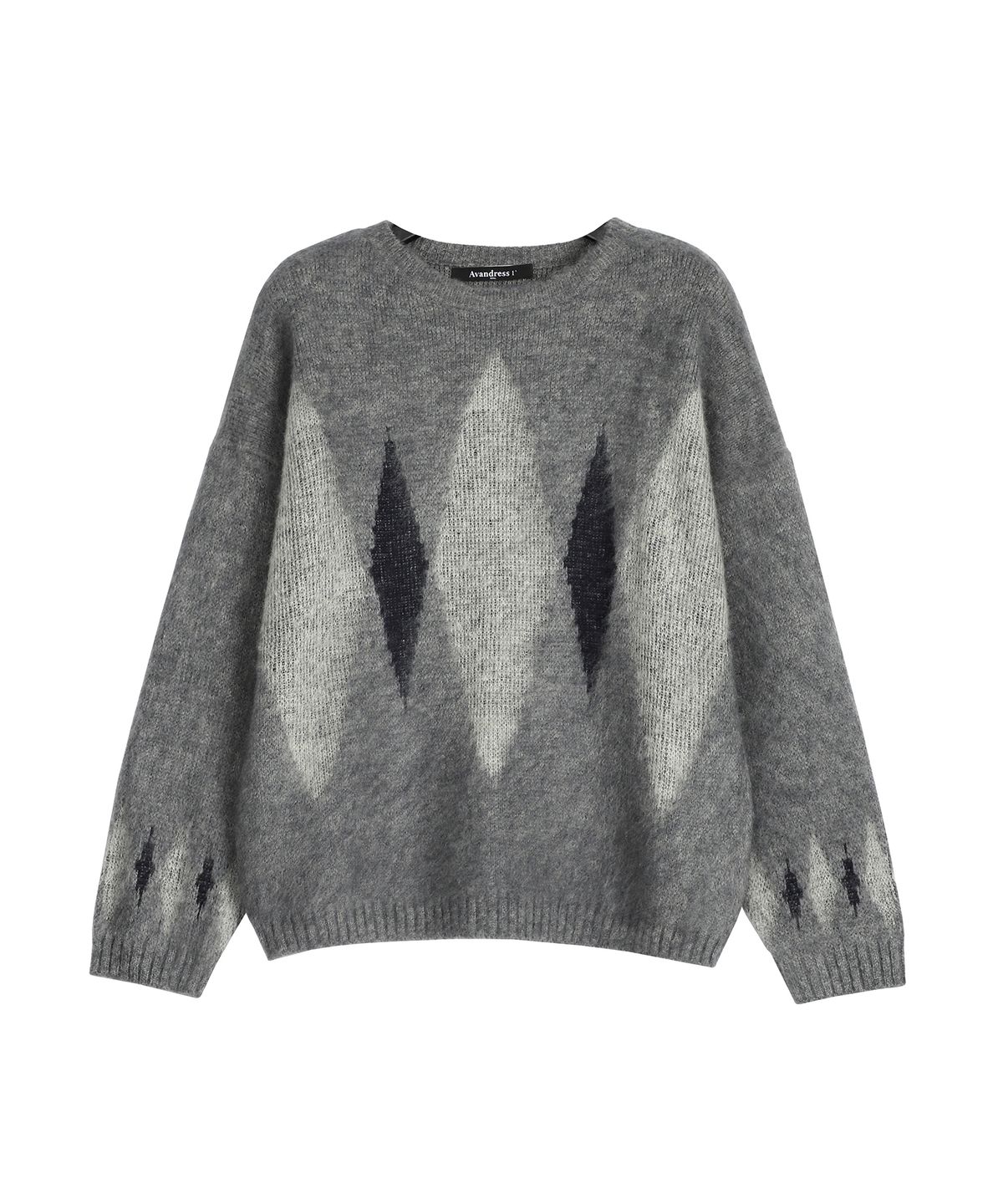 어반드레스(AVANDRESS) Angora diamond knit - 3COL