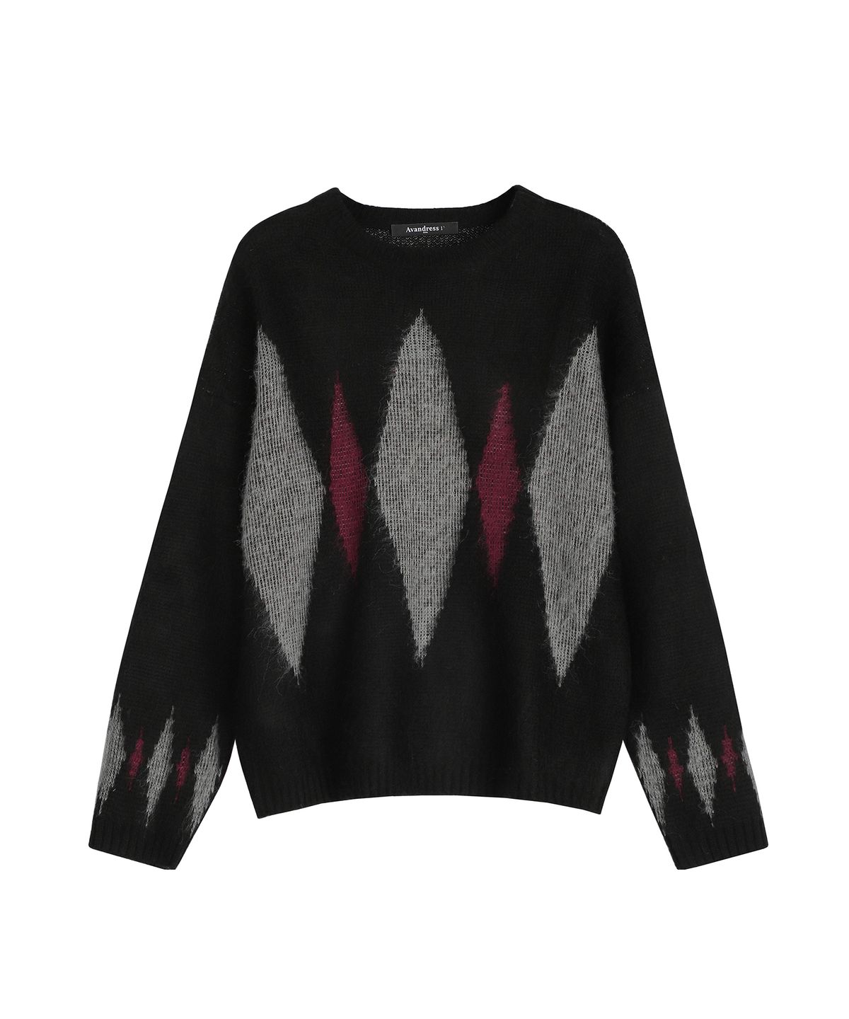 어반드레스(AVANDRESS) Angora diamond knit - 3COL