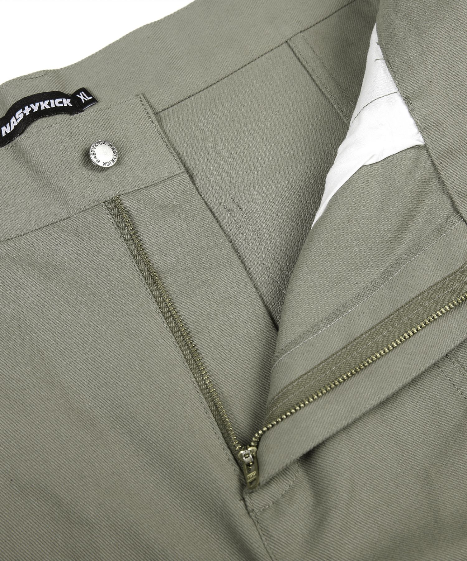 パンツ NASTYKICK NSTK Logo Point Cargo Pants KhakiK22ZC745 K22ZC745 NSTK] Logo Point Cargo Pants (Khaki)_K22ZC745 - NASTYKICK