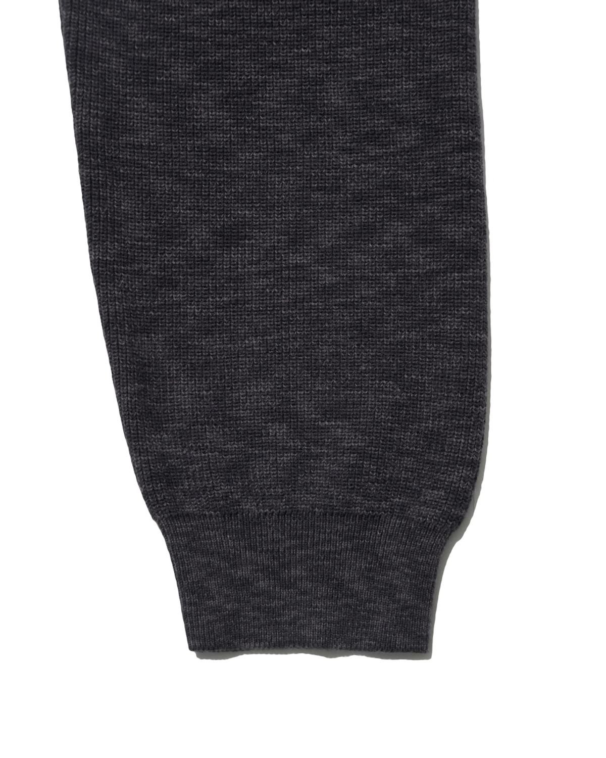 비슬로우(BESLOW) LONG SLEEVE COLLAR KNIT DARK GREY