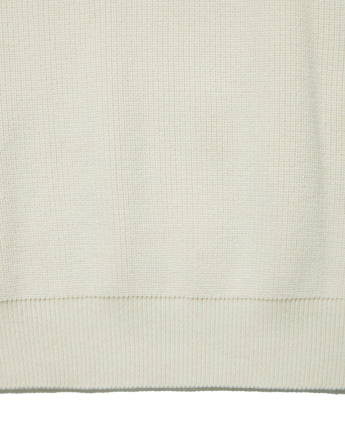 비슬로우(BESLOW) LONG SLEEVE COLLAR KNIT CREAM