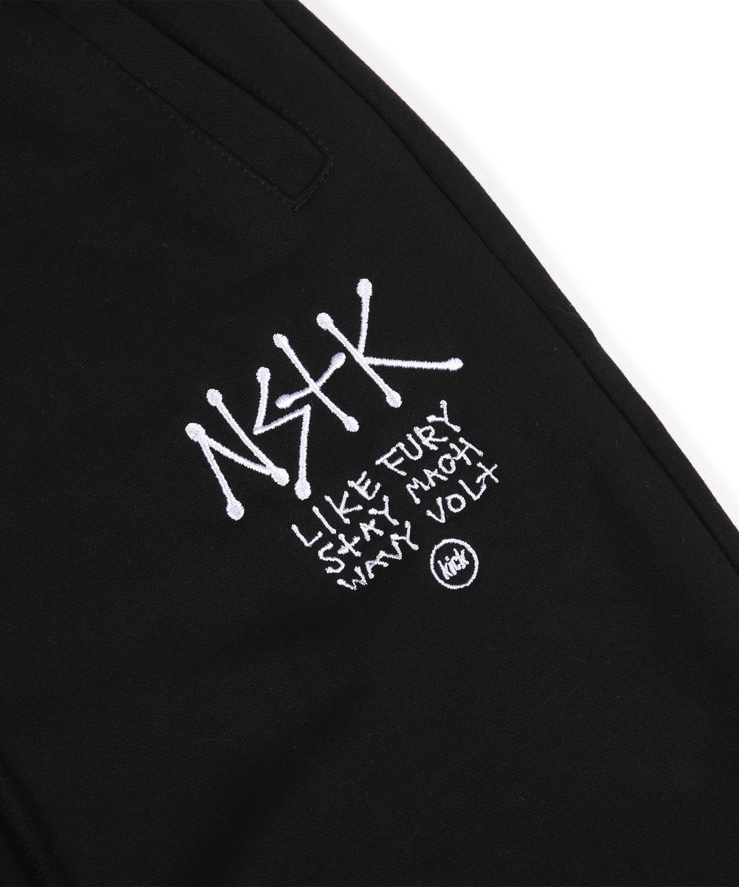 MUSINSA | NASTYKICK [NSTK] Way-Out Sweatpants (Black)_K22ZC743
