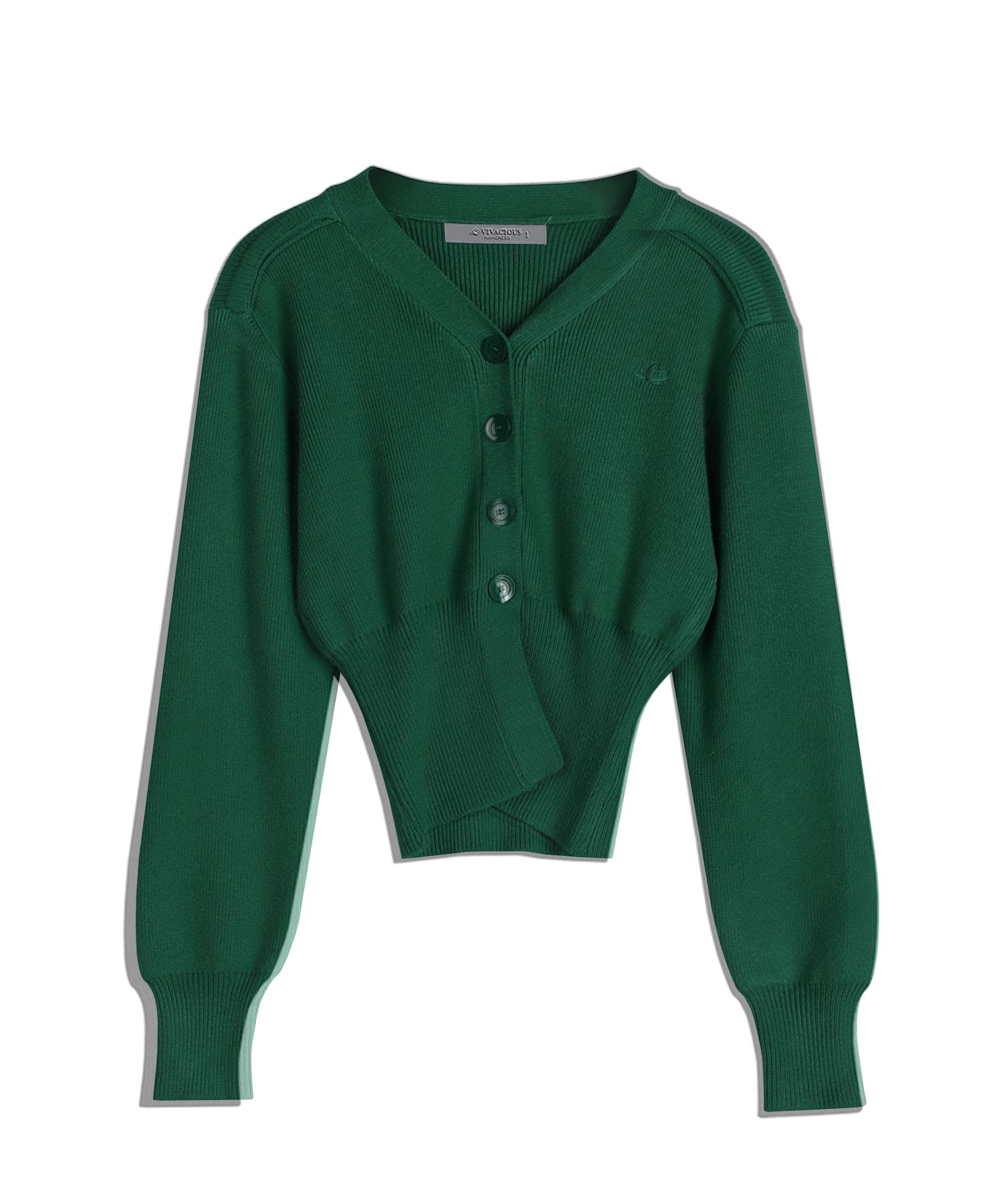 アウターその他 AVANDRESS Balloon Ribbed Cardigan CHARCOAL MUSINSA | AVANDRESS Balloon Ribbed Cardigan CHARCOAL