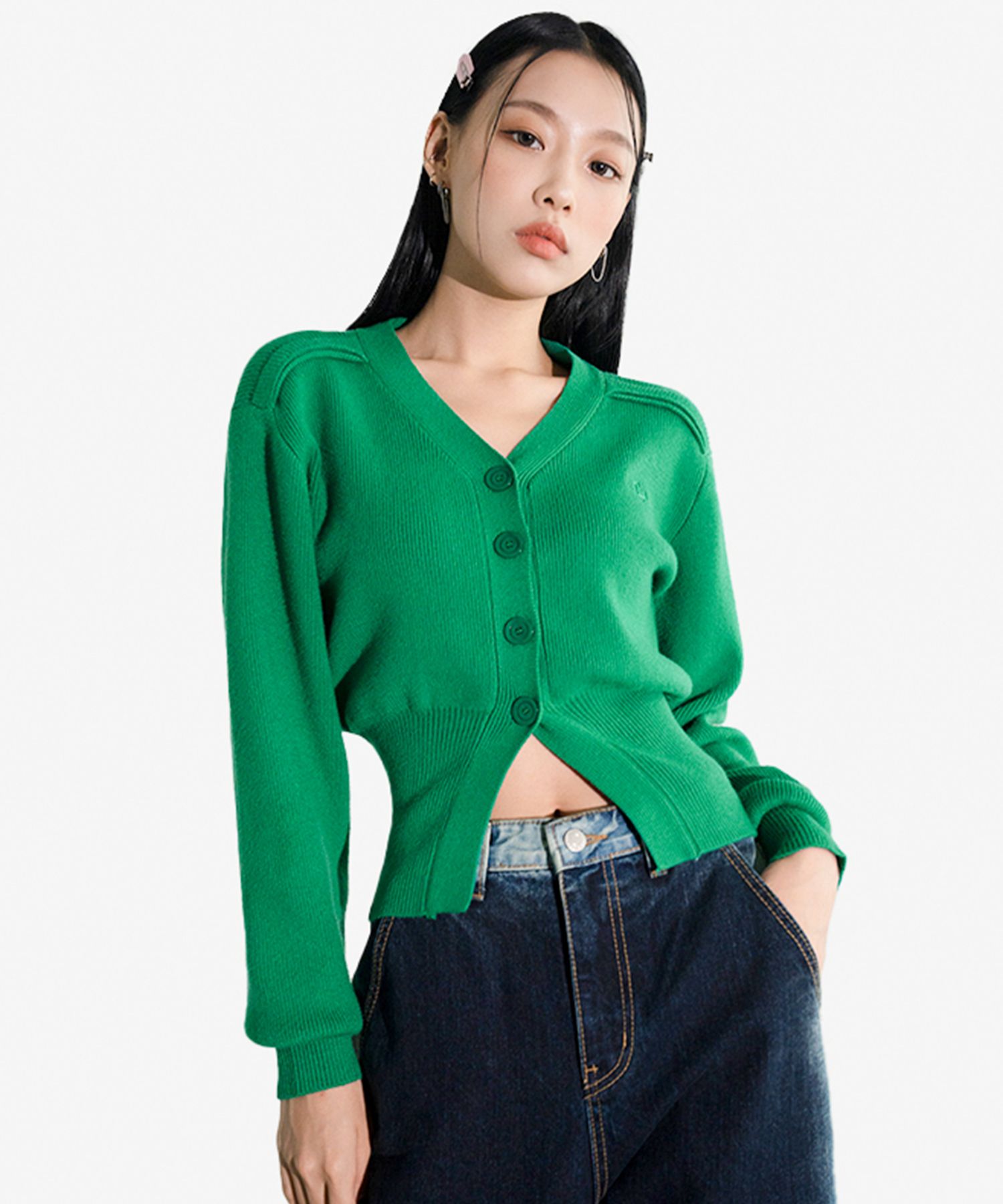 23SS ARTS&SCIENCE / Ballon Cardigan（Balloon Sleeve Cardigan