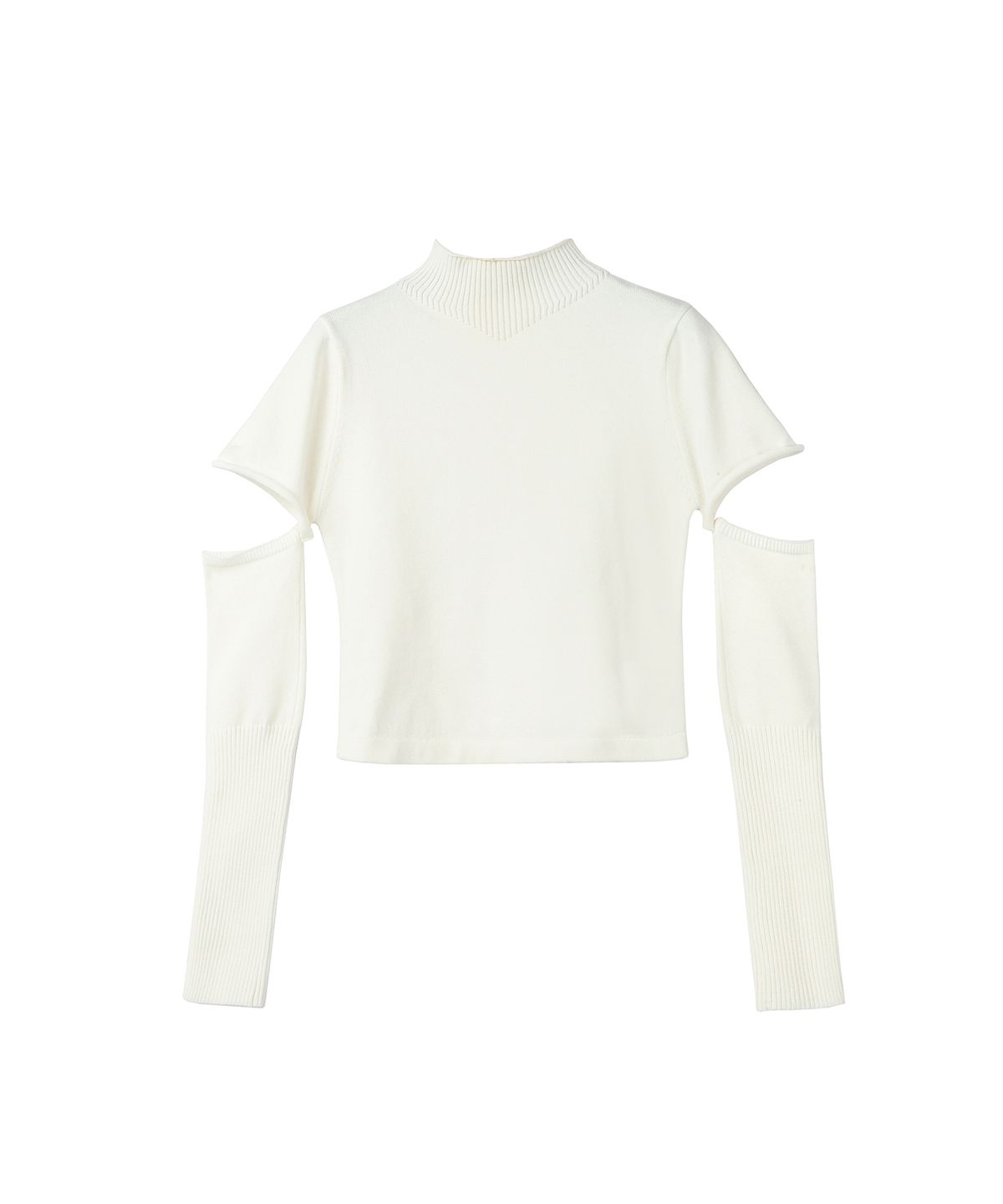 어반드레스(AVANDRESS) Half-turtleneck warmer knit BLACK