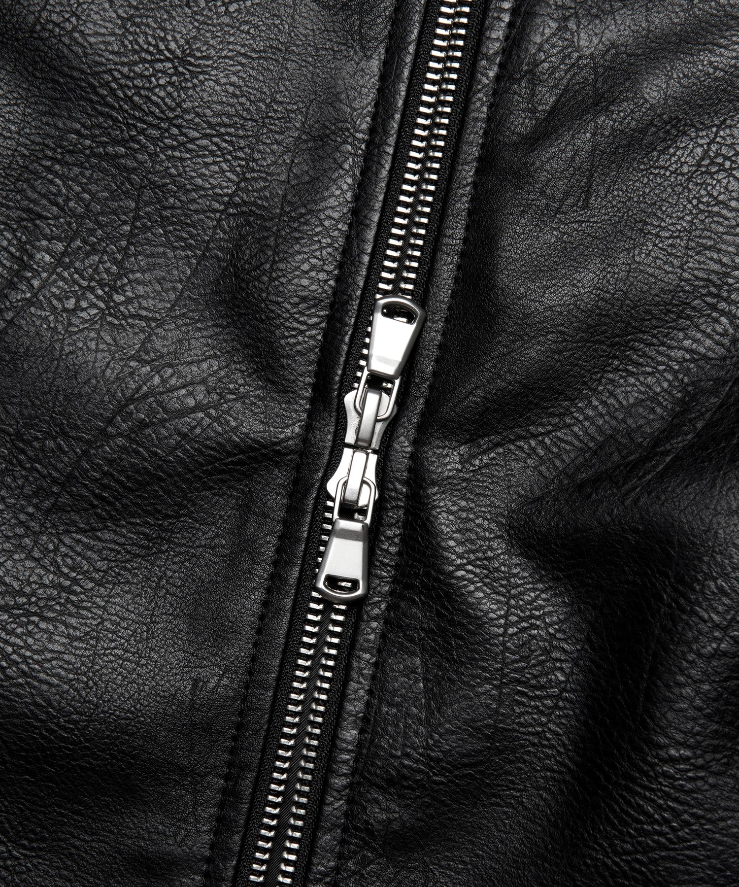 MUSINSA | FALLETT Cracked Leather Rider Single Jacket Black MUSINSA | FALLETT Cracked Leather Rider Single Jacket Black
