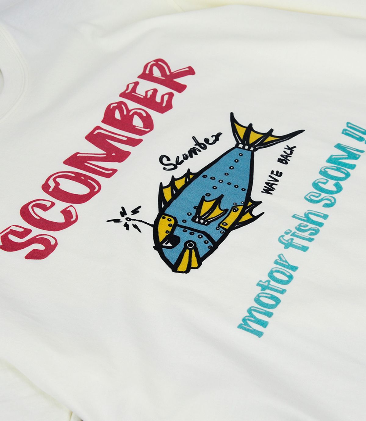 스컴버(SCOMBER) MF FISH1_BONE White