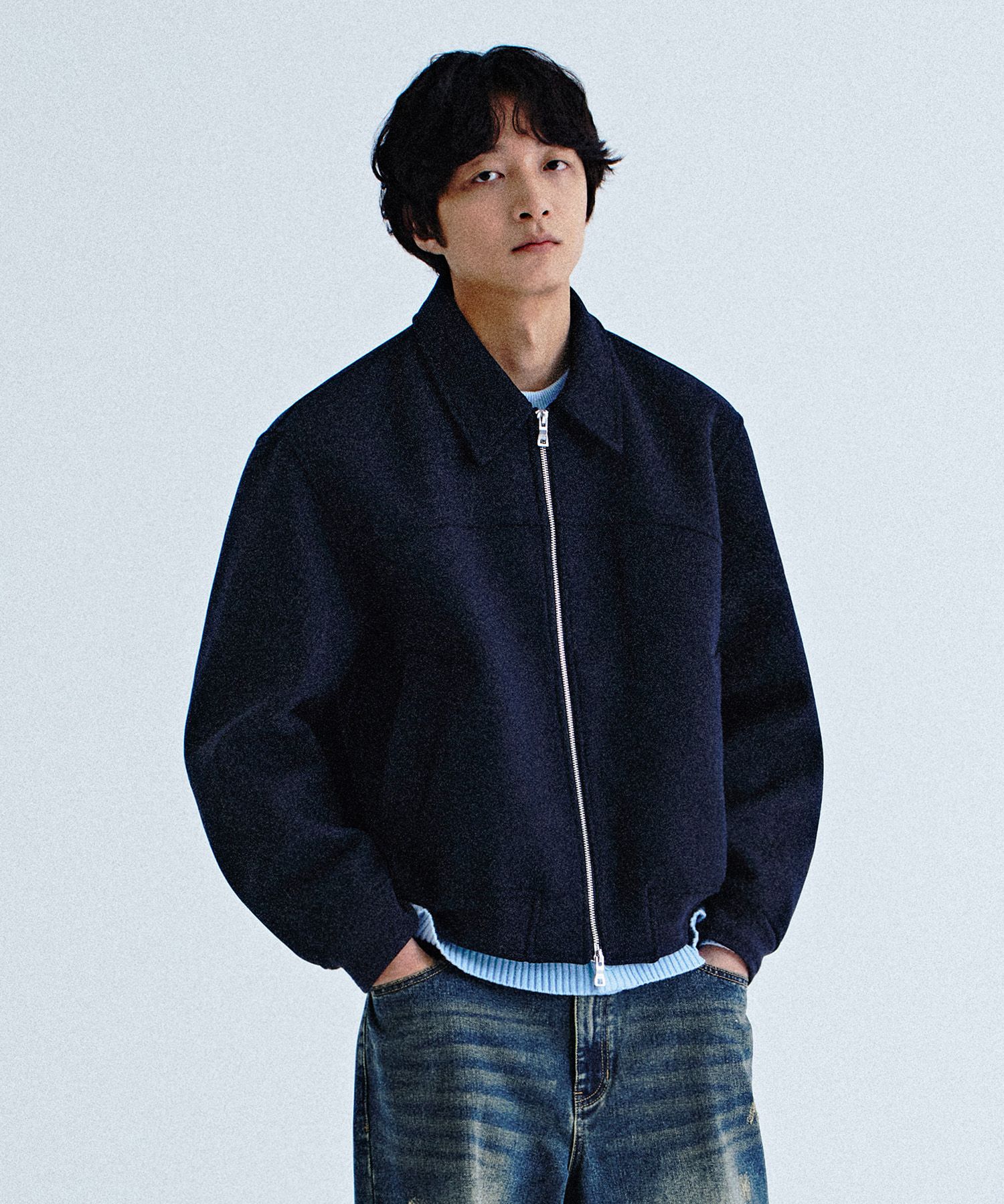 SHISHIKUI WOOL JAK / NAVY ウールジャケット　Mサイズ THE SHISHIKUI シシクイ WOOL JAK ネイビー - メルカリ
