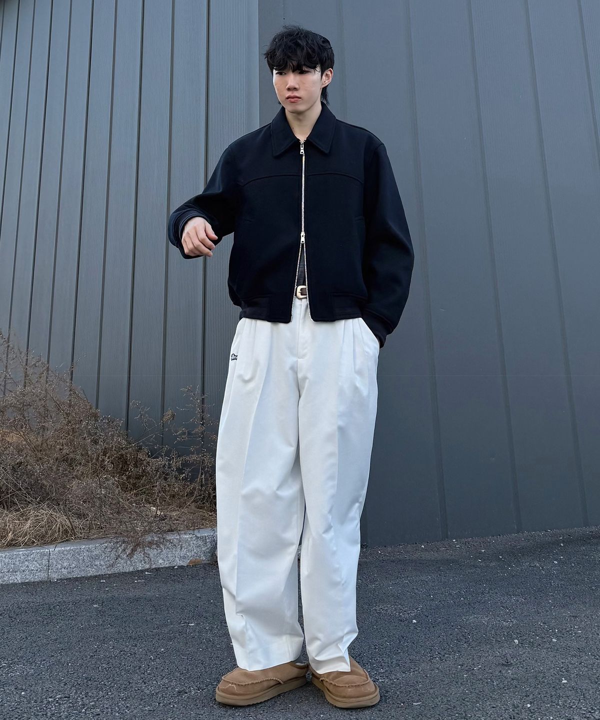 키뮤어(KIIMUIR) [25SS] 울(WOOL) 바시티 자켓_네이비 - 사이즈 & 후기 | 무신사 키뮤어(KIIMUIR)  [25SS] 울(WOOL) 바시티 자켓_네이비... 