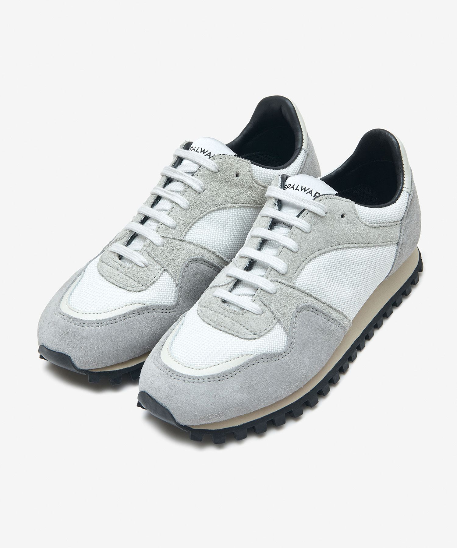 ★SPALWART★ Marathon Trail Sneakers White Grey 97037760030 Marathon Trail Low Sneakers by Spalwart - La GarÁonne – La
