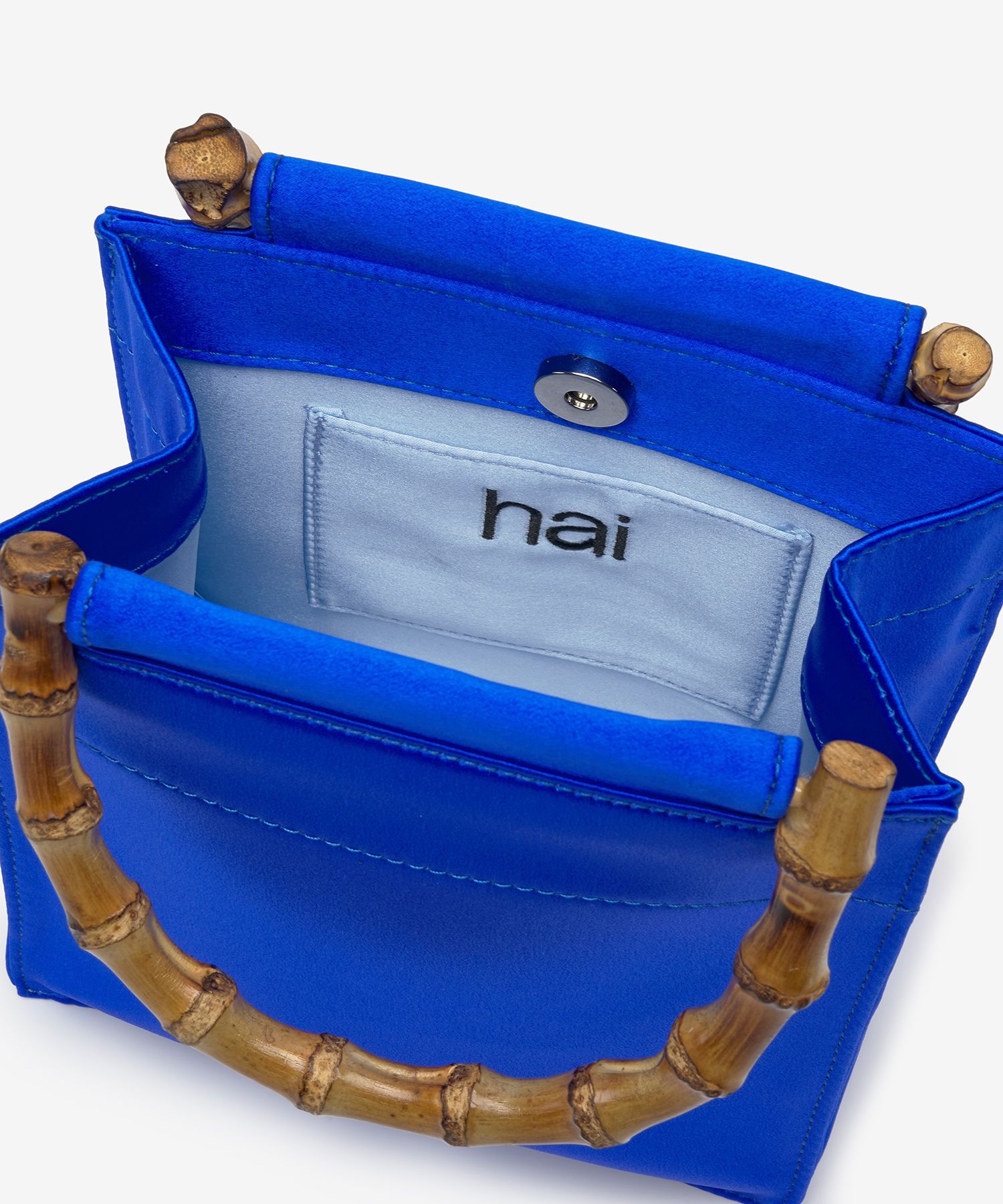 【HAI】ベイビーバンブートートバッグ ブティックブルー MUSINSA公式 | HAI Baby Bambu Tote Bag - Boutique Blue