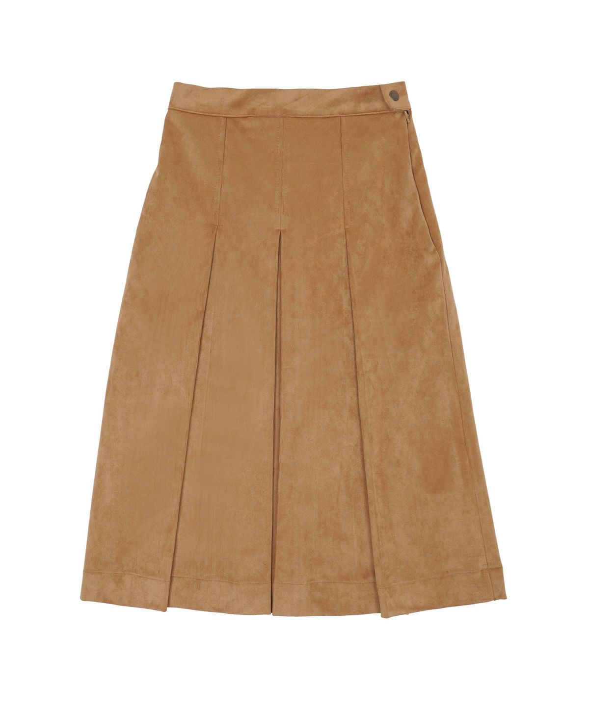 하드코어 해피니스(HARDCORE HAPPINESS) SUEDE PLEATS SKIRT