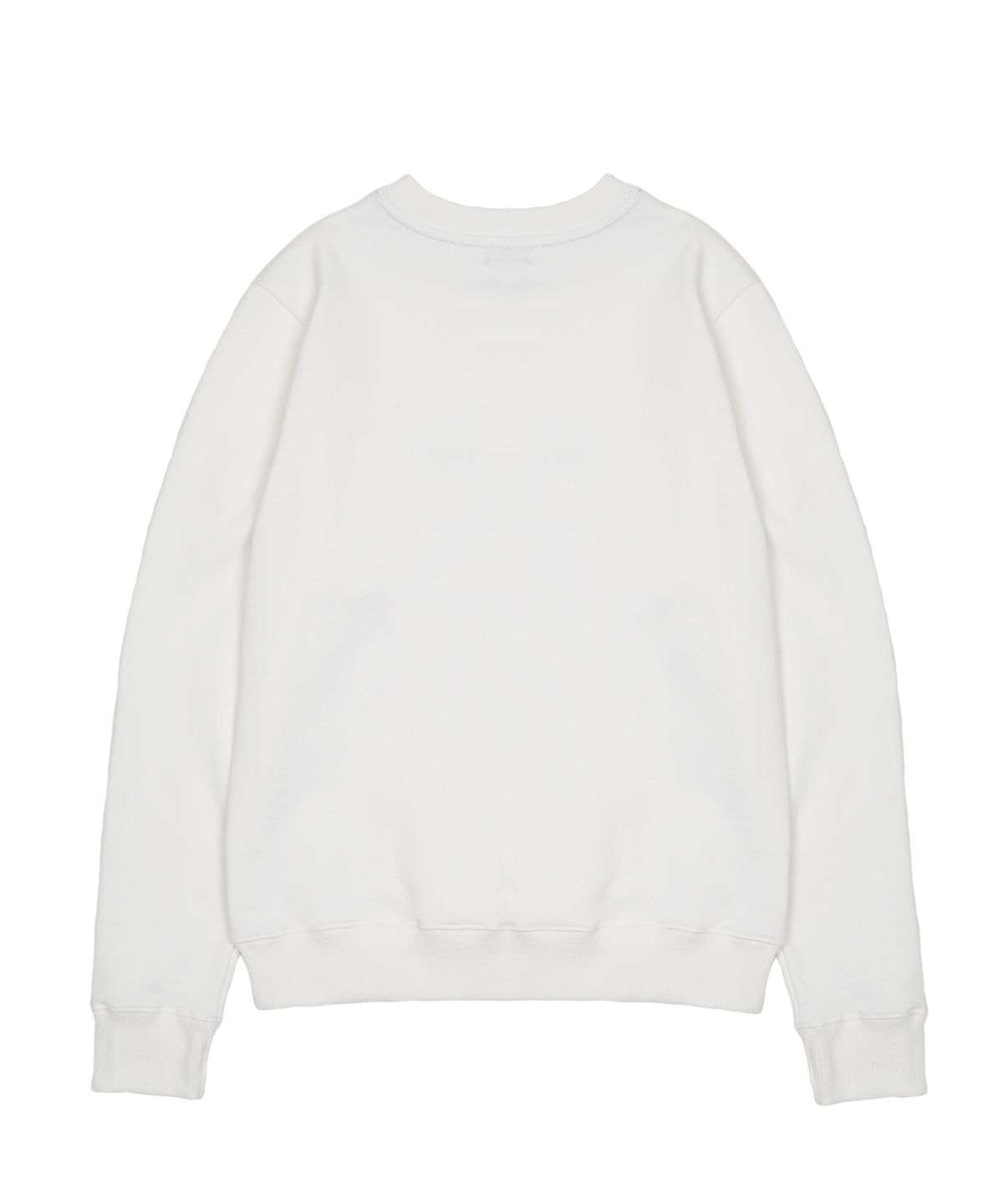 하드코어 해피니스(HARDCORE HAPPINESS) HALF SYMBOL LOGO SWEATSHIRT_WHITE