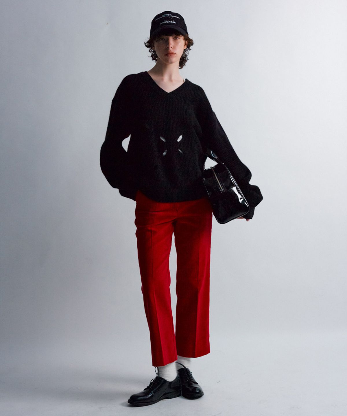 문선 아카이브(MOONSUN ARCHIVE) ESSENTIAL_UNISEX MSS Corduroy Slacks [Red]