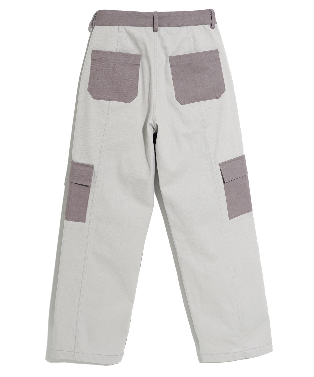 하이스쿨디스코(HIGH SCHOOL DISCO) DISCO DOUBLE WIDE CARGO PANTS_INDI PURPLE