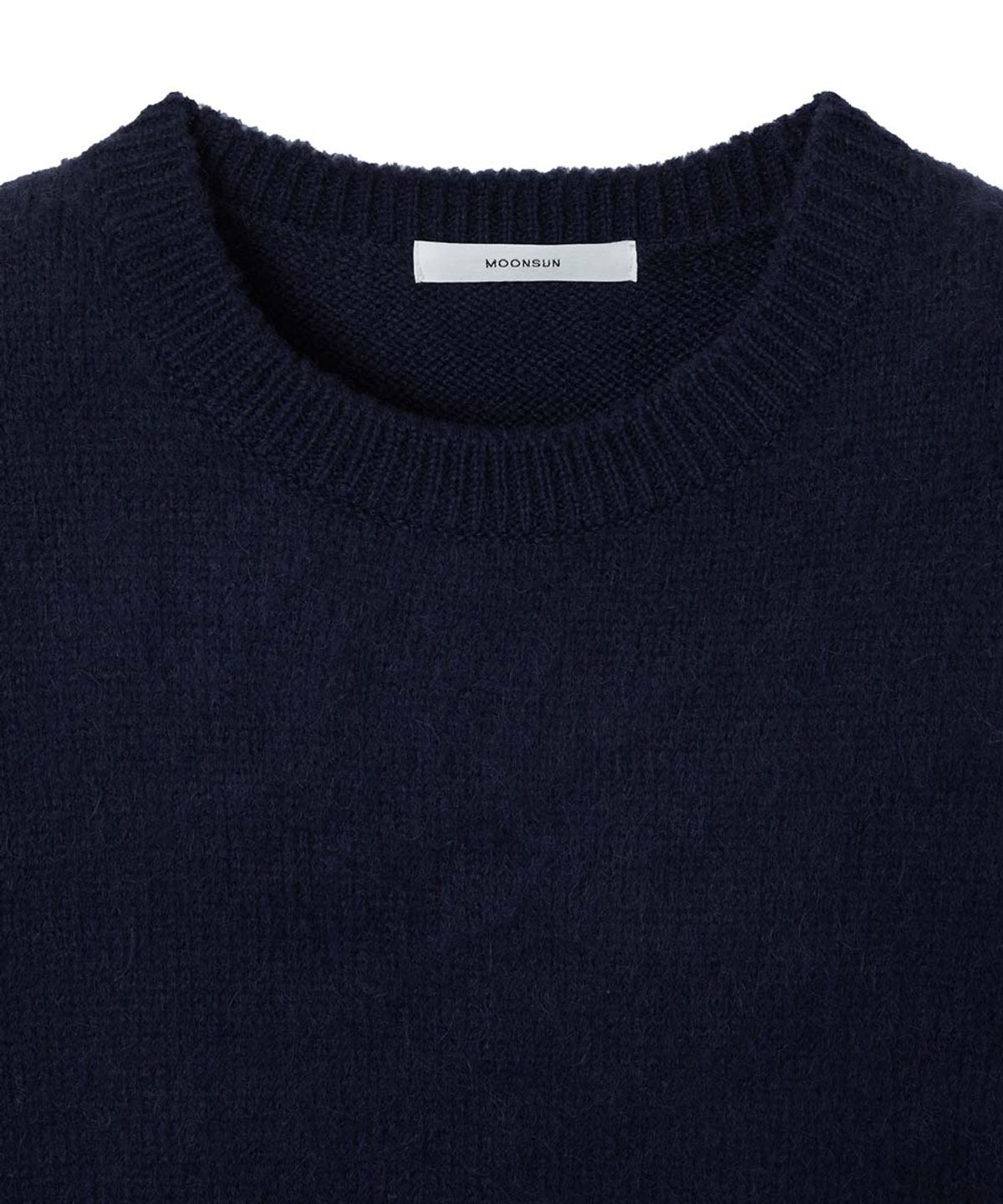 문선 아카이브(MOONSUN ARCHIVE) ESSENTIAL_UNISEX MSS Mohair Blend Stripe Knit [Navy]