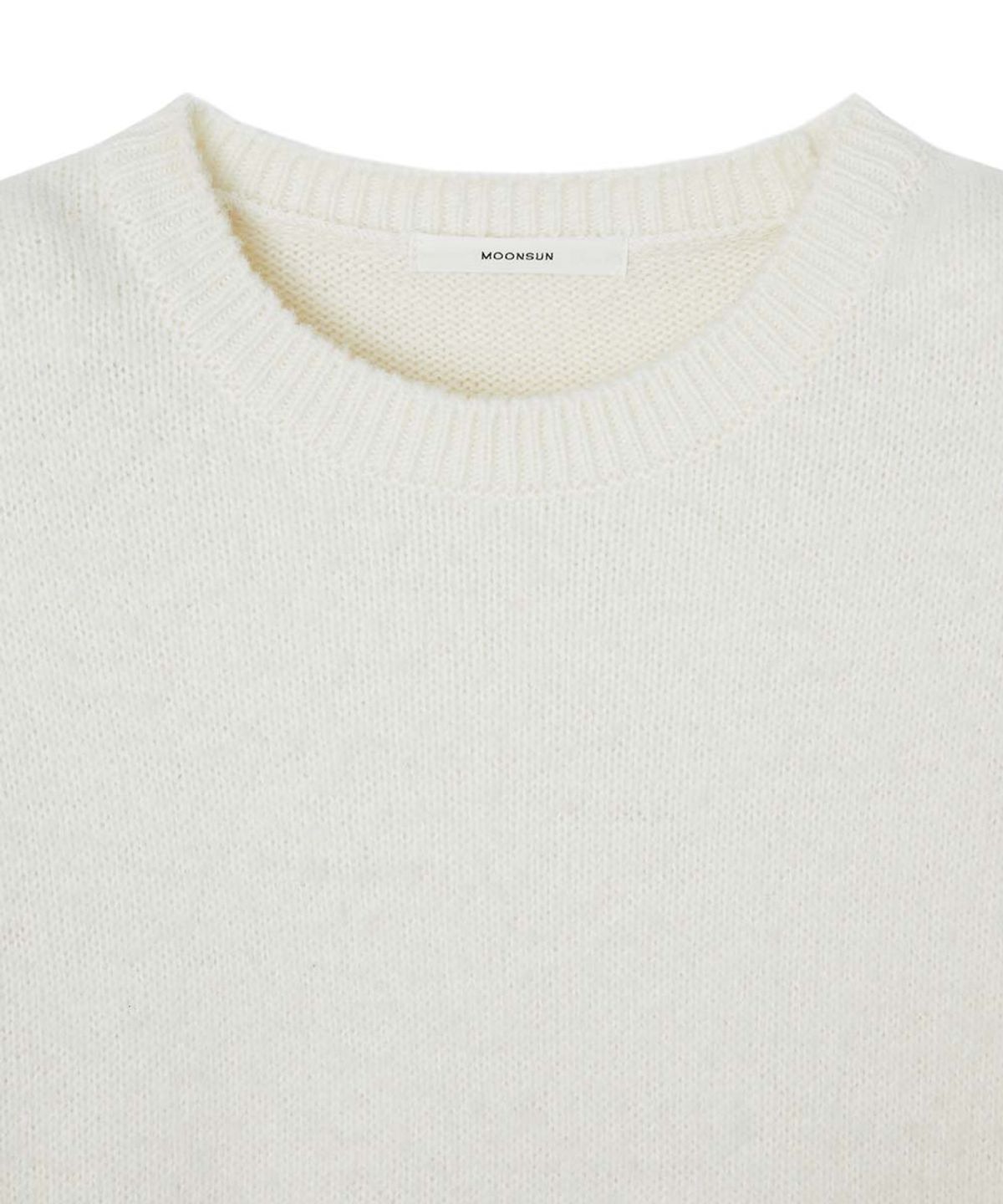 문선 아카이브(MOONSUN ARCHIVE) ESSENTIAL_UNISEX MSS Mohair Blend Stripe Knit [Ivory Blue]
