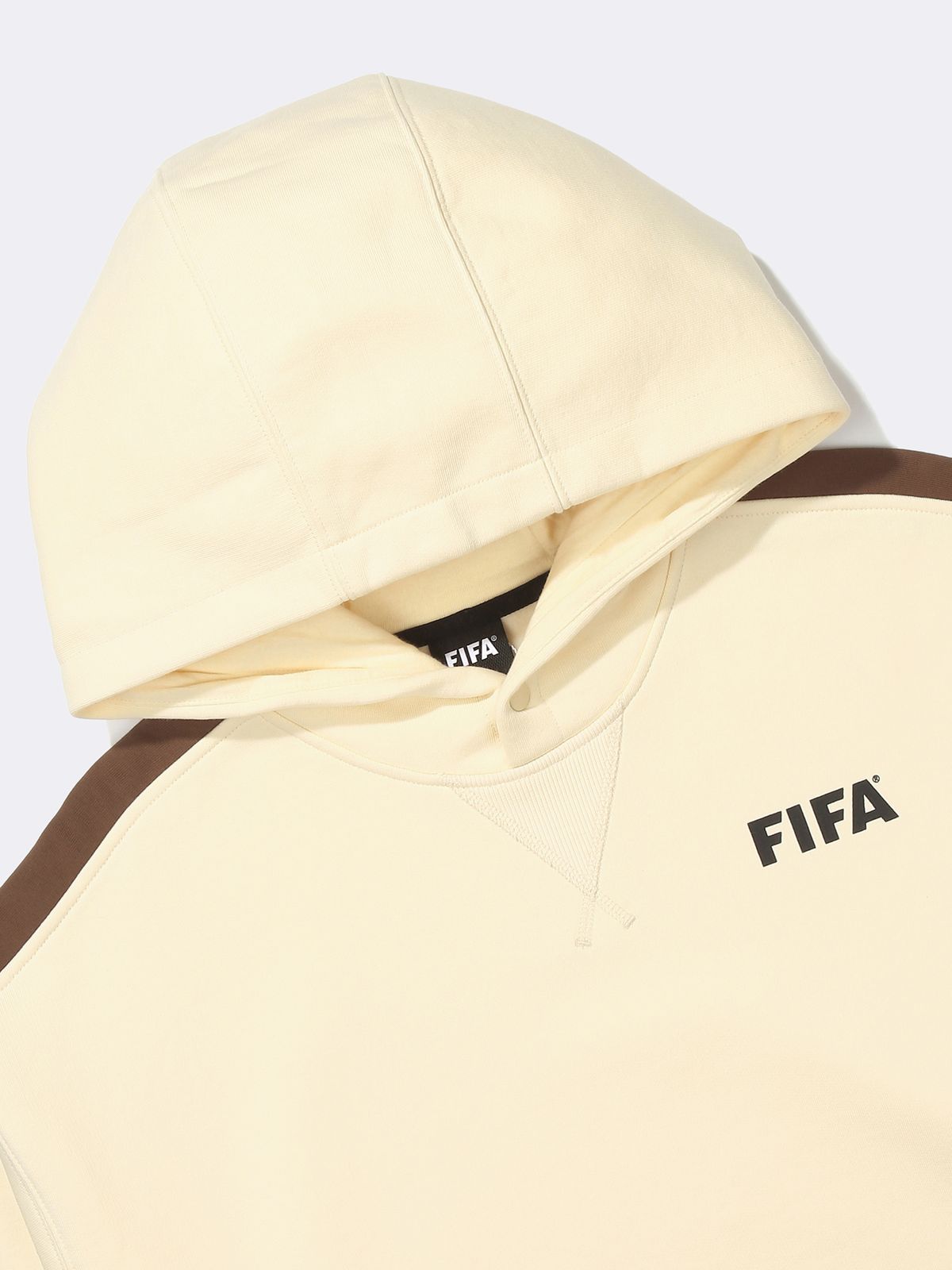 피파 1904(FIFA 1904) 라인 기모 후디 아이보리(FF24HD02U_400)